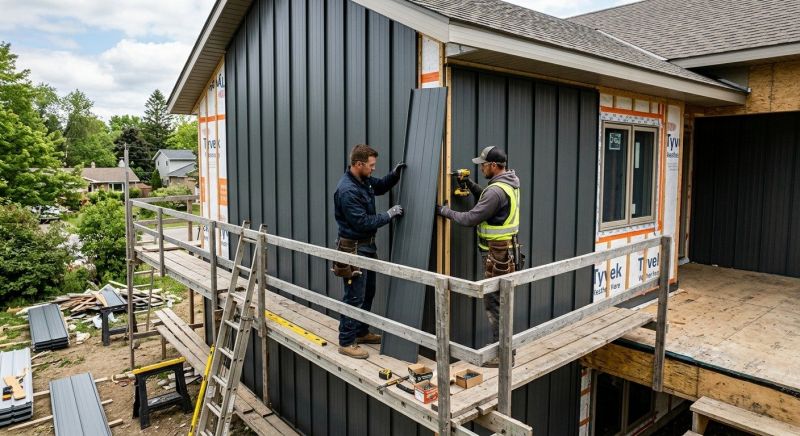 Aluminium Siding Installation in Cabarrus County, NC