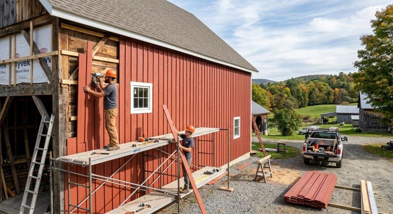 Barn Siding Installation in Cornelius, NC
