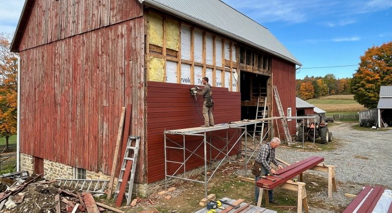 Barn Siding Replacement in Stanly County, NC