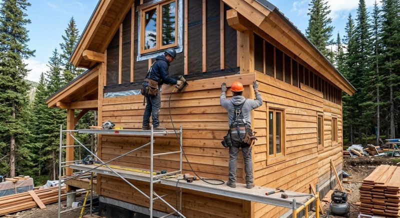 Barn Wood Siding Installation in Cabarrus County, NC