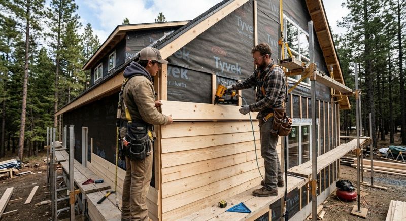 Barn Wood Siding Installation in Cabarrus County, NC
