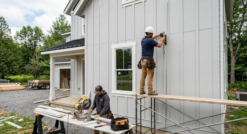 Batten Siding Installation in Albemarle, NC