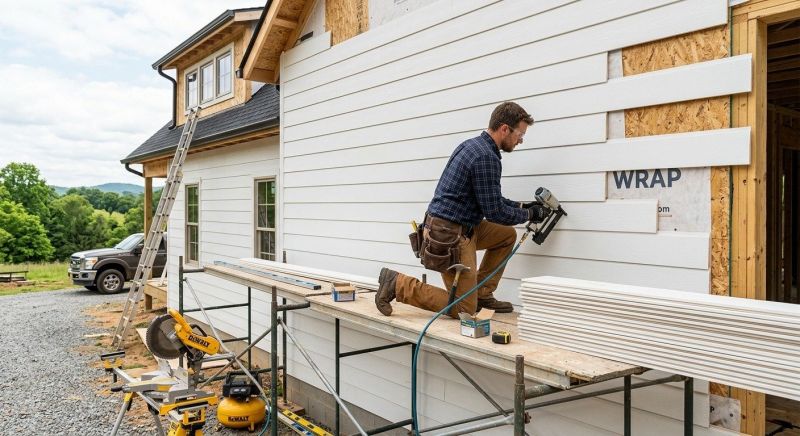 Batten Siding Installation in Locust, NC