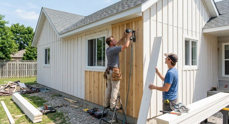 Batten Siding Installation in Mount Pleasant, NC