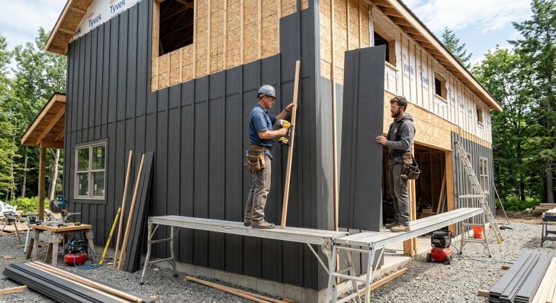 Batten Siding Installation in Rockwell, NC