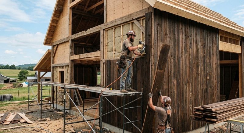 Batten Siding Installation in Salisbury, NC