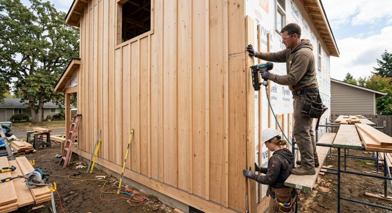 Board And Batten Installation in Mecklenburg County, NC