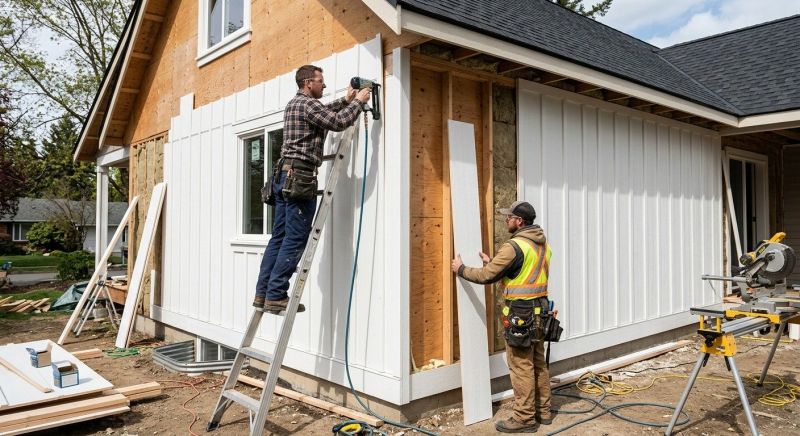 Board And Batten Installation in Mecklenburg County, NC