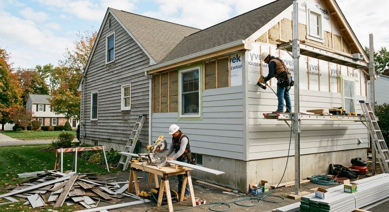 Board Siding Replacement in Cabarrus County, NC
