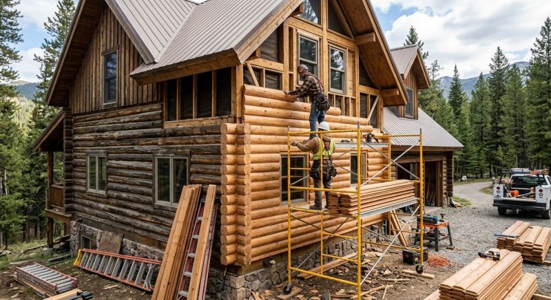 Cabin Siding Installation in Cabarrus County, NC