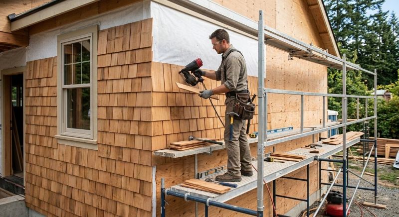 Cedar Siding Installation in Albemarle, NC