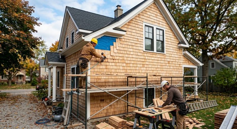 Cedar Siding Installation in Indian Trail, NC