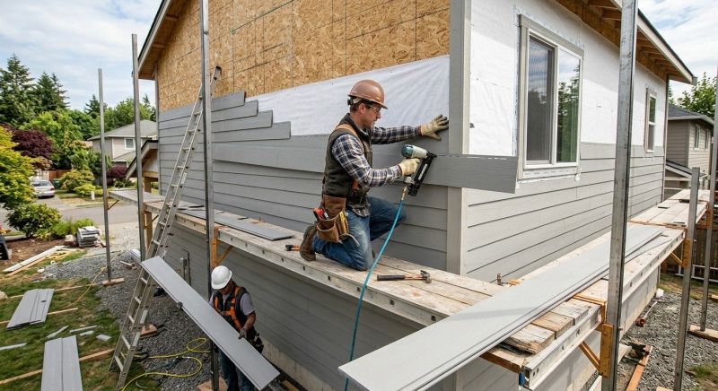Cement Siding Installation in Matthews, NC