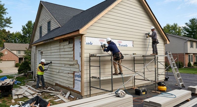 Cement Siding Installation in Midland, NC