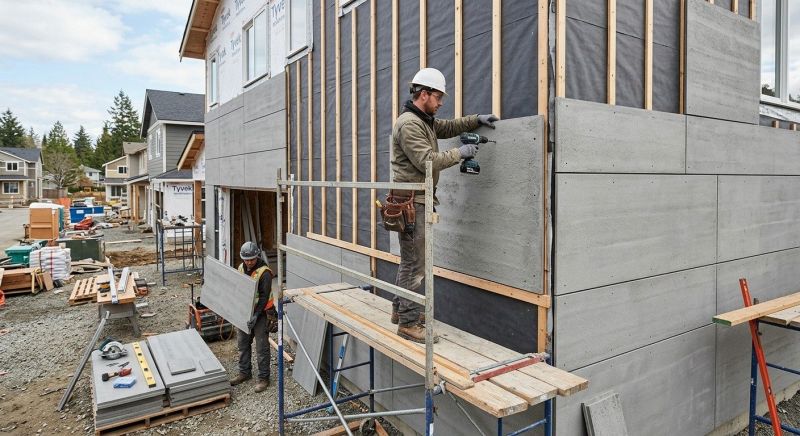 Cement Siding Installation in Midland, NC
