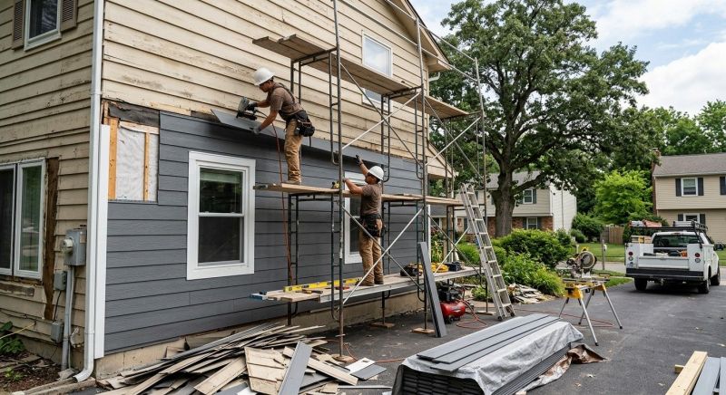 Cement Siding Installation in Mooresville, NC