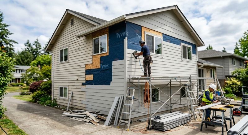 Cement Siding Installation in Mooresville, NC
