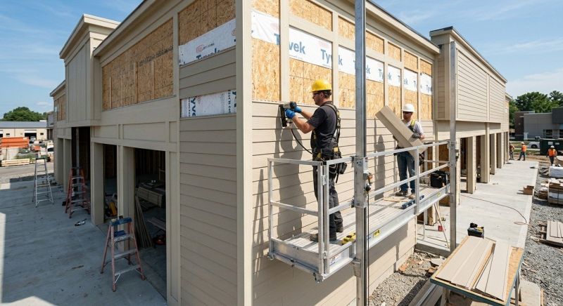 Commercial Siding Installation in Cabarrus County, NC