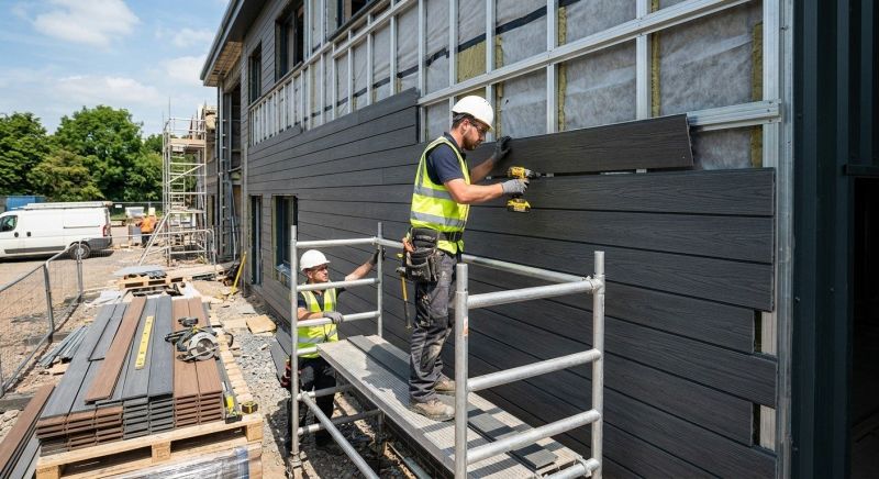 Composite Siding Installation in Cabarrus County, NC