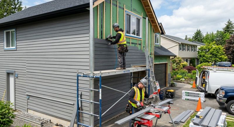 Composite Siding Installation in Matthews, NC