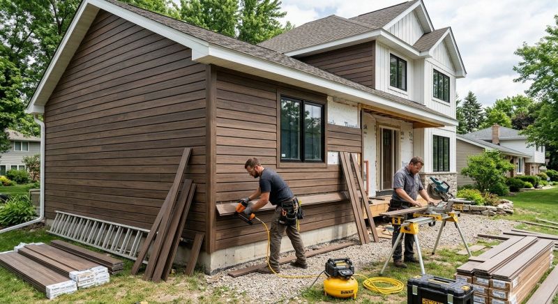 Composite Siding Installation in Salisbury, NC