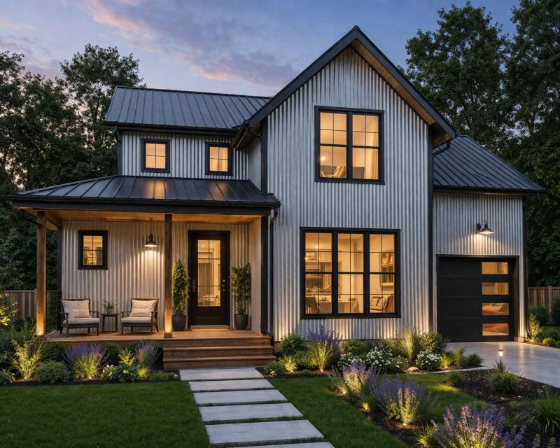 Corrugated Siding Installation in Cabarrus County, NC
