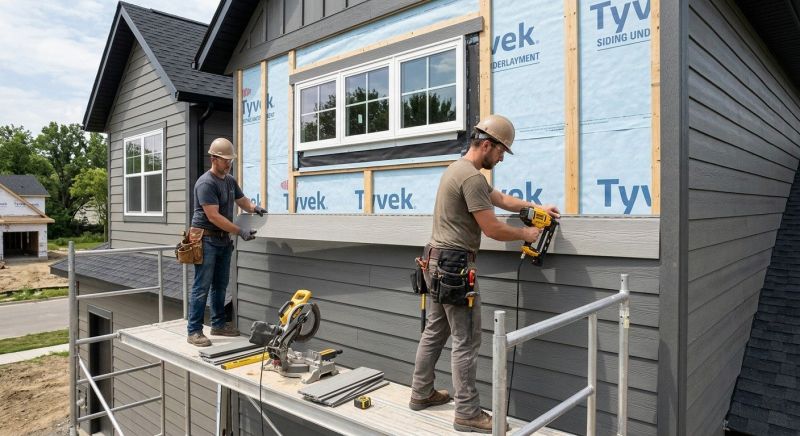 Engineered Siding Installation in Mooresville, NC