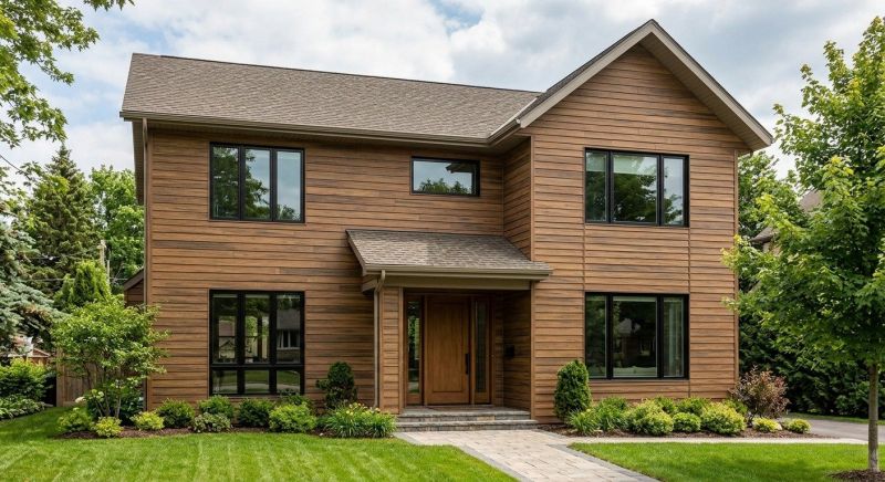 Faux Wood Siding Installation in Albemarle, NC