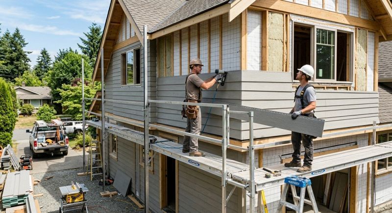 Fiber Cement Installation in Cabarrus County, NC