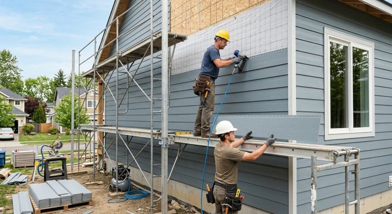 Fiber Cement Installation in Midland, NC