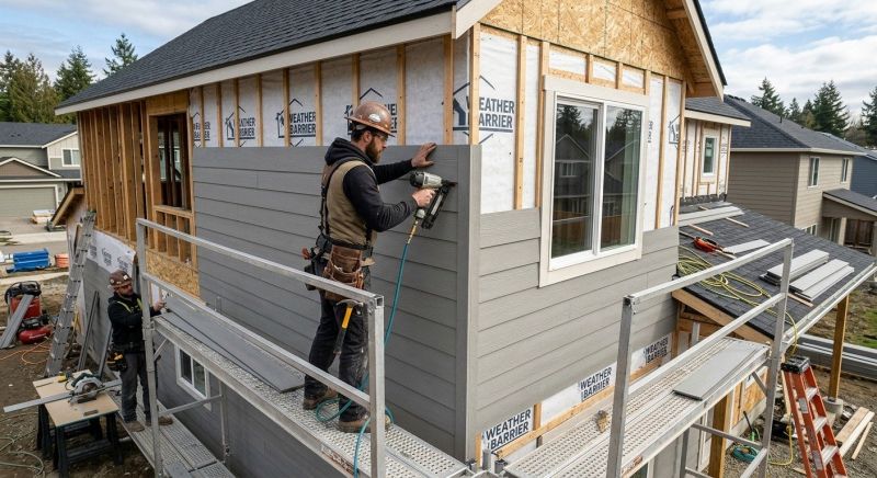 Fiber Siding Installation in Cornelius, NC