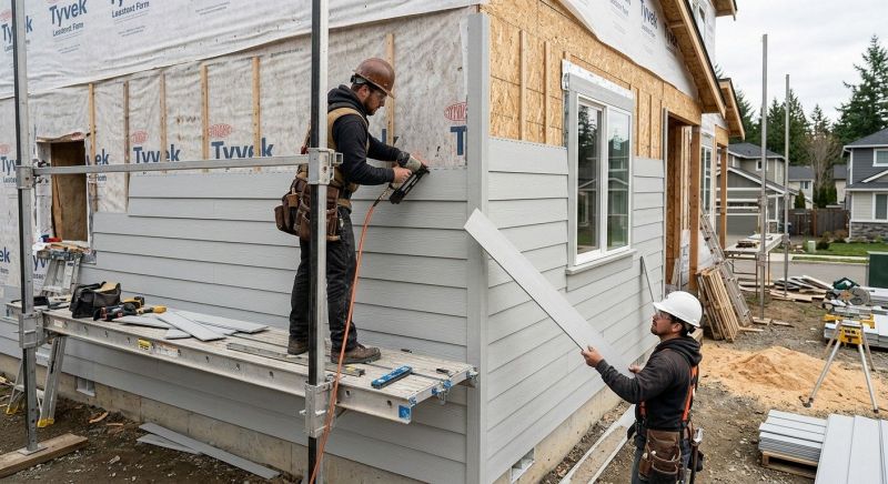 Fiber Siding Installation in Huntersville, NC