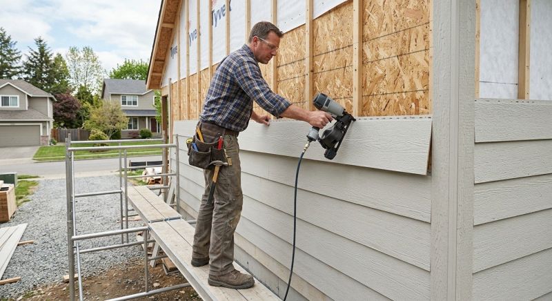 Fiber Siding Installation in Matthews, NC