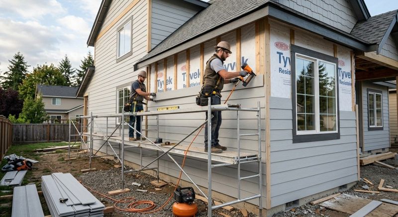 Fiber Siding Installation in Salisbury, NC