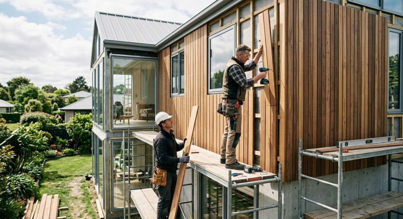 Hardwood Siding Installation in Concord, NC