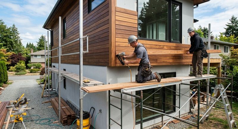 Hardwood Siding Installation in Matthews, NC