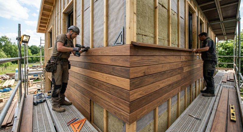 Hardwood Siding Installation in Mooresville, NC