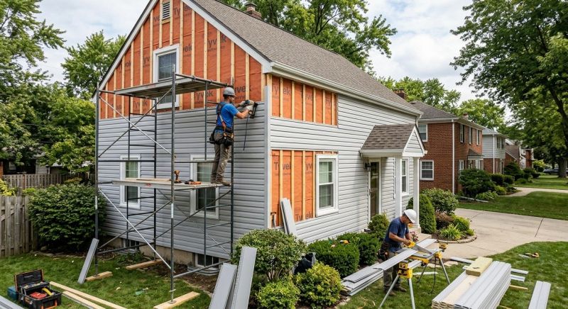 House Siding Installation in Charlotte, NC