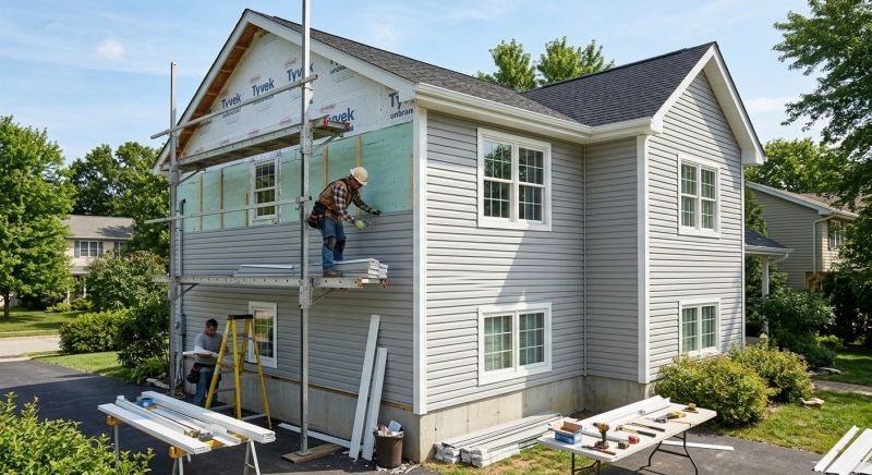 House Siding Installation in Cabarrus County, NC