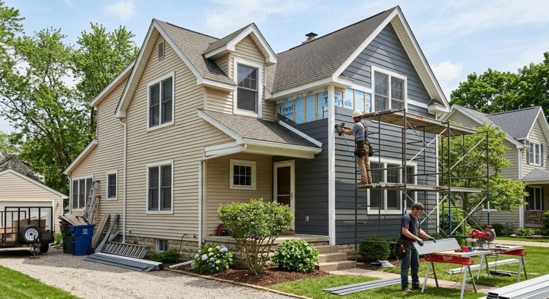 House Siding Installation in Cabarrus County, NC