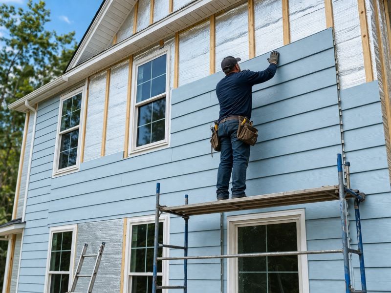 Insulated Siding Installation in Salisbury, NC