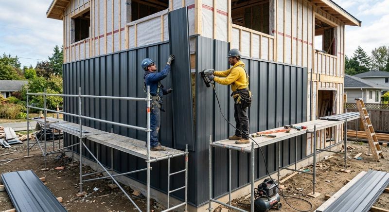 Metal Paneling Installation in Cabarrus County, NC