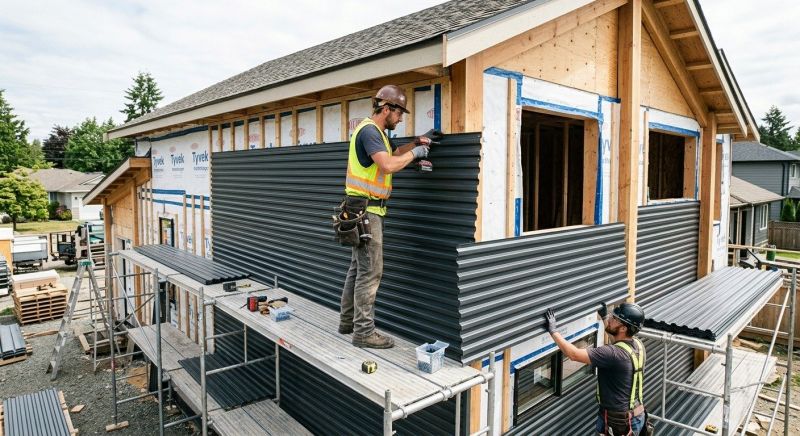 Metal Siding Installation in Charlotte, NC