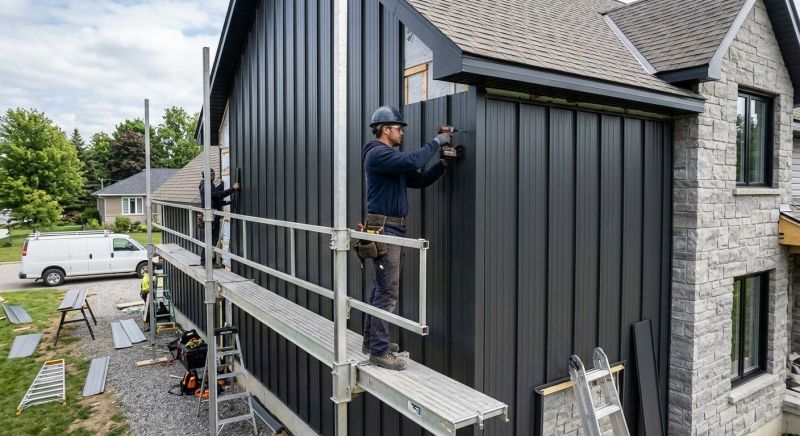 Metal Siding Installation in Mooresville, NC
