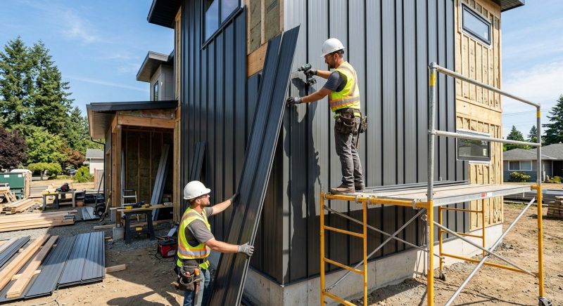 Metal Siding Installation in Mount Pleasant, NC