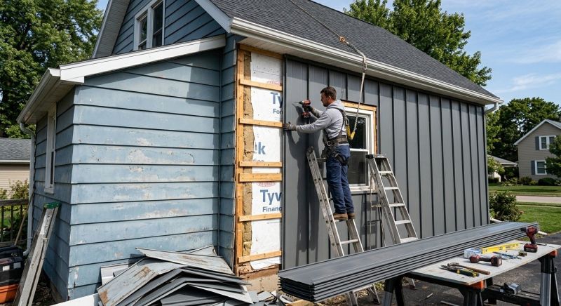 Metal Siding Installation in Stanly County, NC