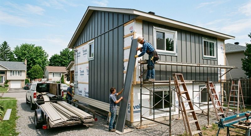 Metal Siding Replacement in Concord, NC