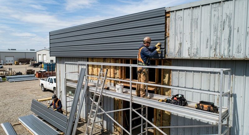 Metal Siding Replacement in Concord, NC