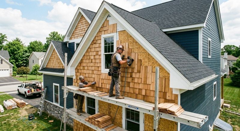 Shake Siding Installation in Charlotte, NC