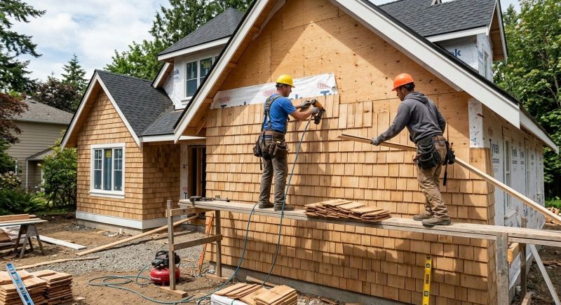 Shake Siding Installation in Matthews, NC
